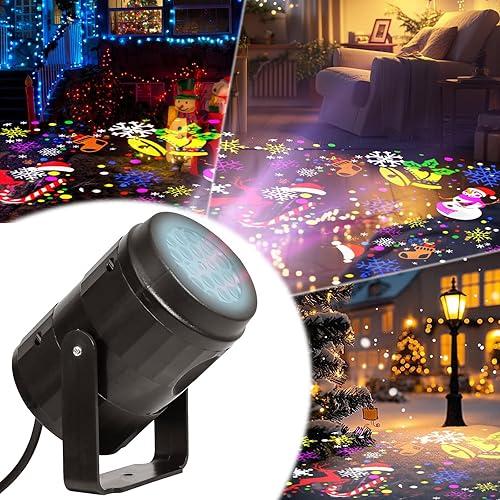 🌟Proyector Navideño con Figuras Festivas🌟