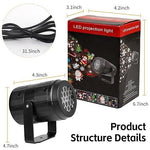 🌟Proyector Navideño con Figuras Festivas🌟