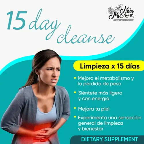 🍃Detox Estomacal - 15 DAYS CLEANSE🍃