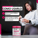 🌼Creatina Monohidratada para mujeres Tapa Blanca🌼