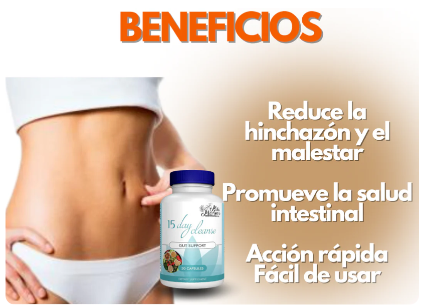 🍃Detox Estomacal - 15 DAYS CLEANSE🍃